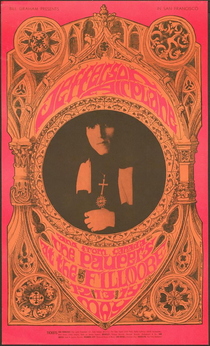 BG-63 Jefferson Airplane First Print Poster (1 of 1)