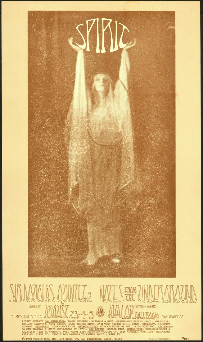 Sepia Colored FD-134 Spirit Poster (1 of 1)