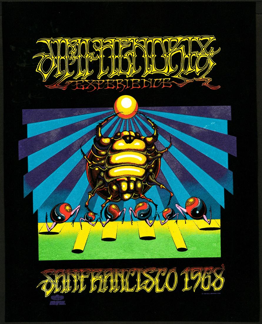 BG-140 Jimi Hendrix Image Pelon (1 of 1)