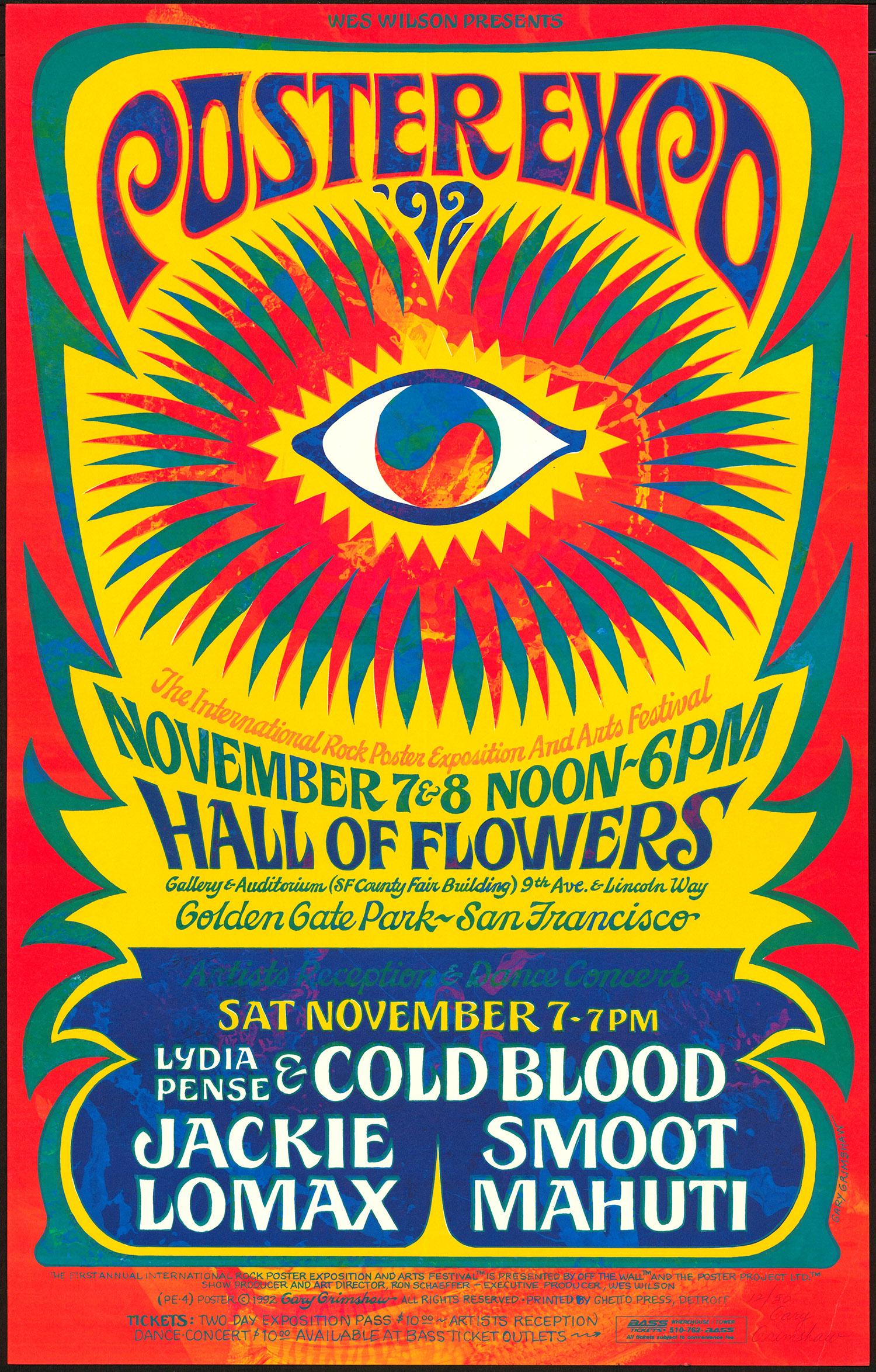 Signed And Numbered 1992 Poster Expo (1 of 1)