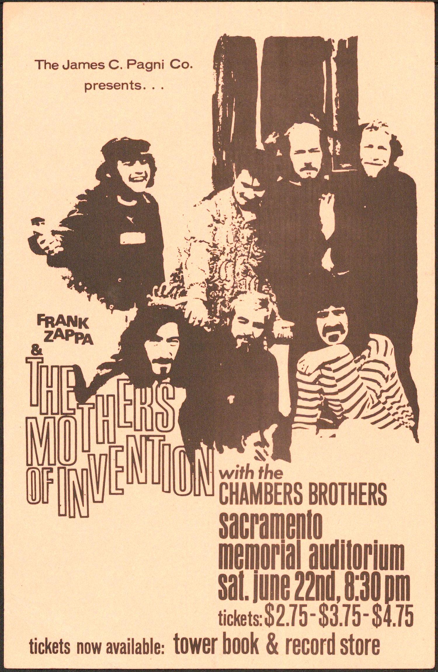 Frank Zappa Handbill (1 of 1)
