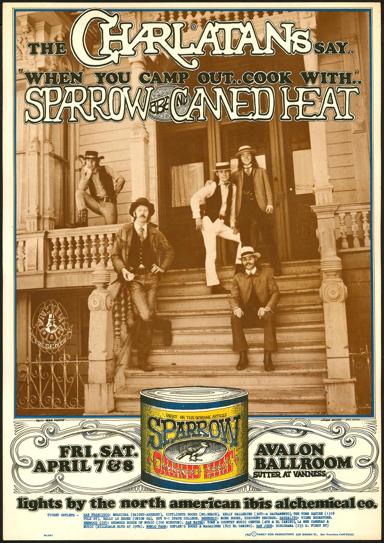 Second Print FD-56 Charlatans Family Dog Poster (1 of 1)