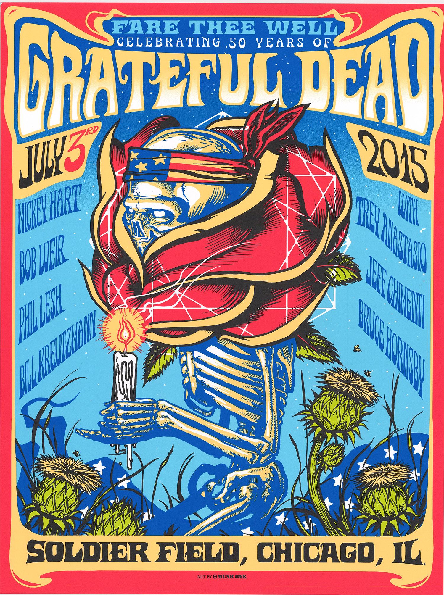 Grateful Dead 'Fare Thee Well' July 3rd In Chicago (1 of 1)