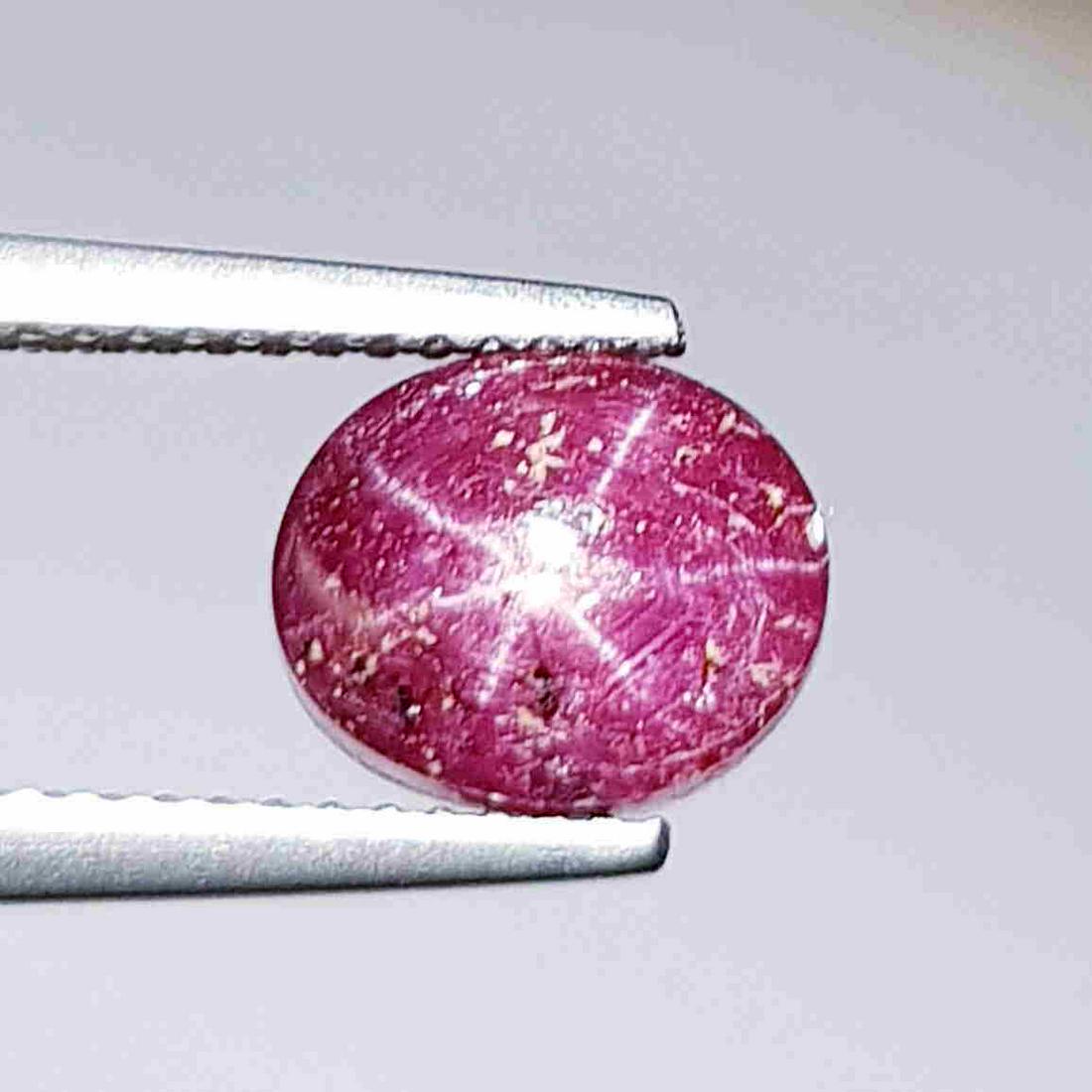 Natural Star Ruby 4.09 ct (1 of 5)