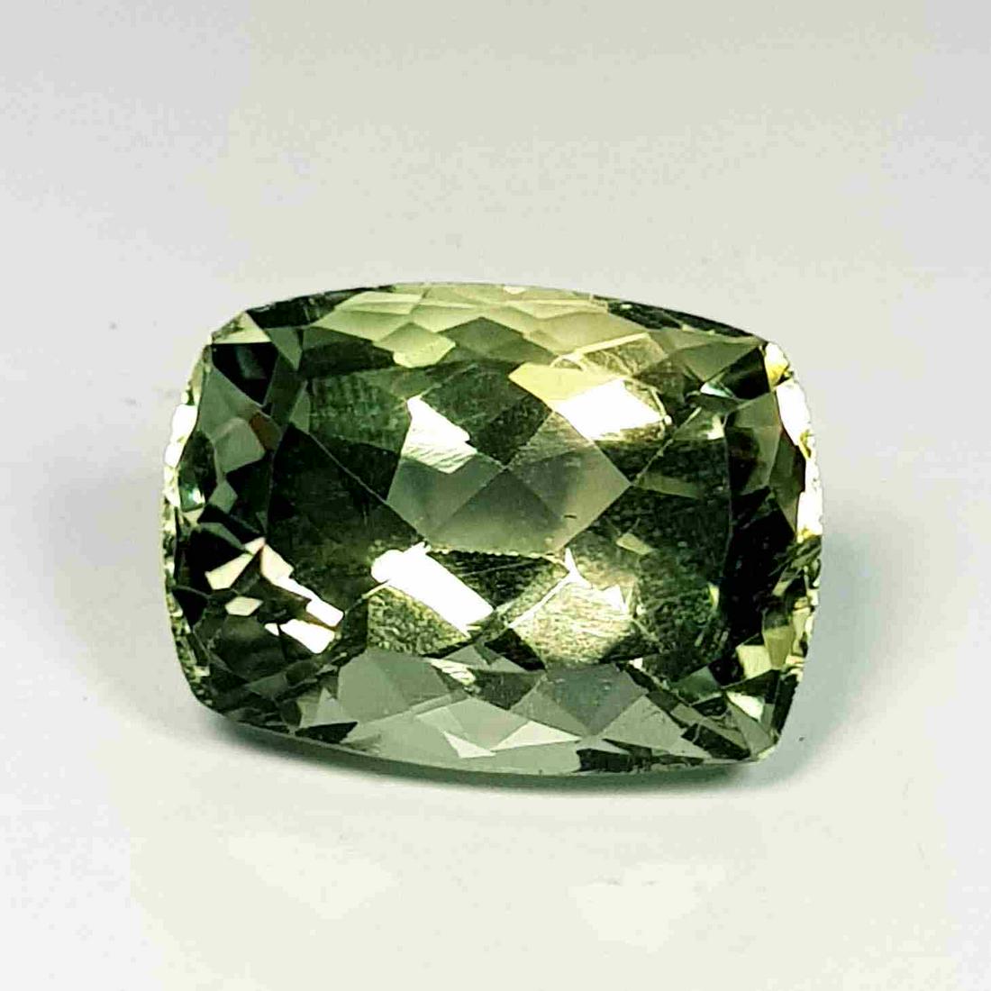 Natural Green Amethyst Cushion Cut 4.20 ct (1 of 5)
