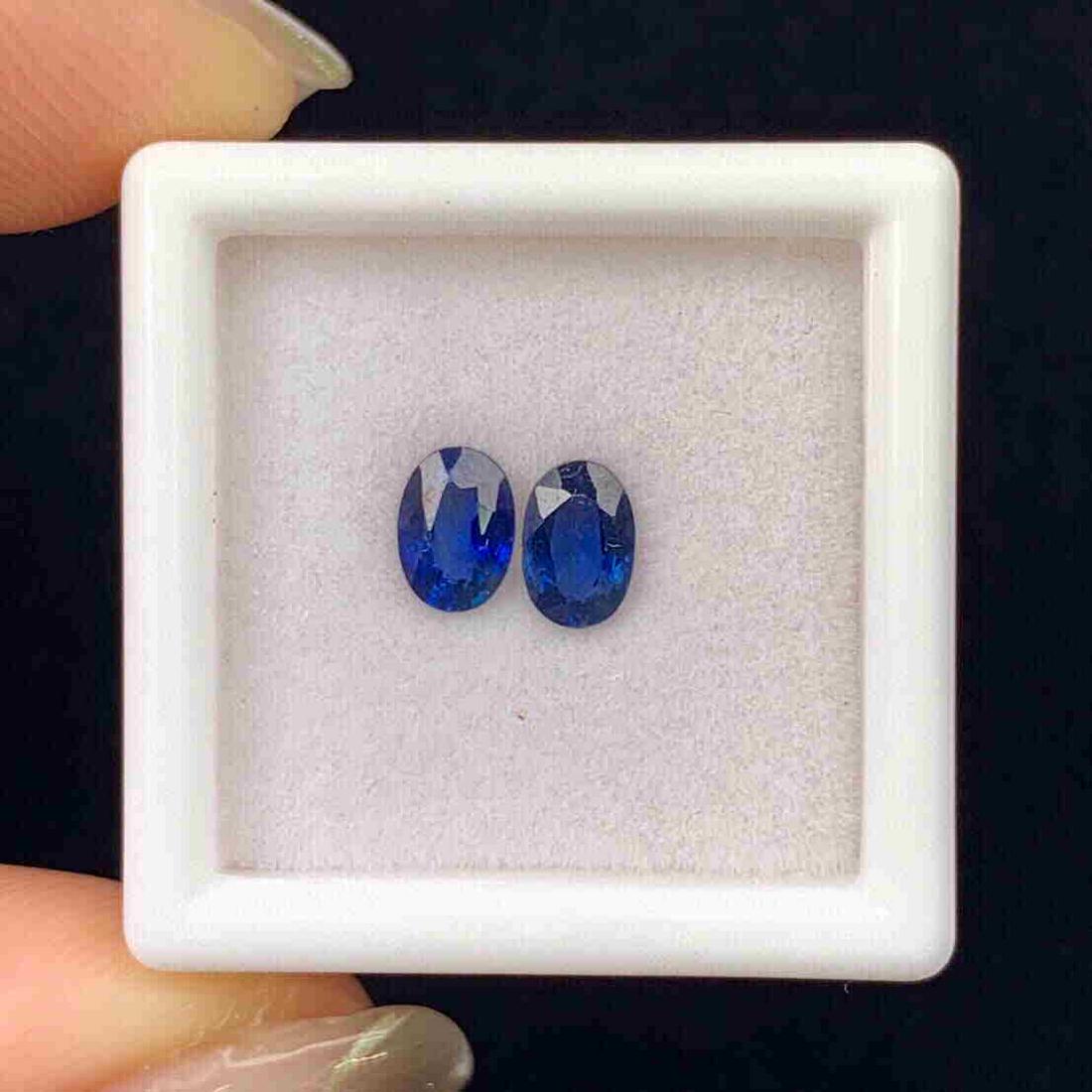 Natural Oval Cut 1.23 Carats Sri Lanka Sapphire Loose (1 of 6)