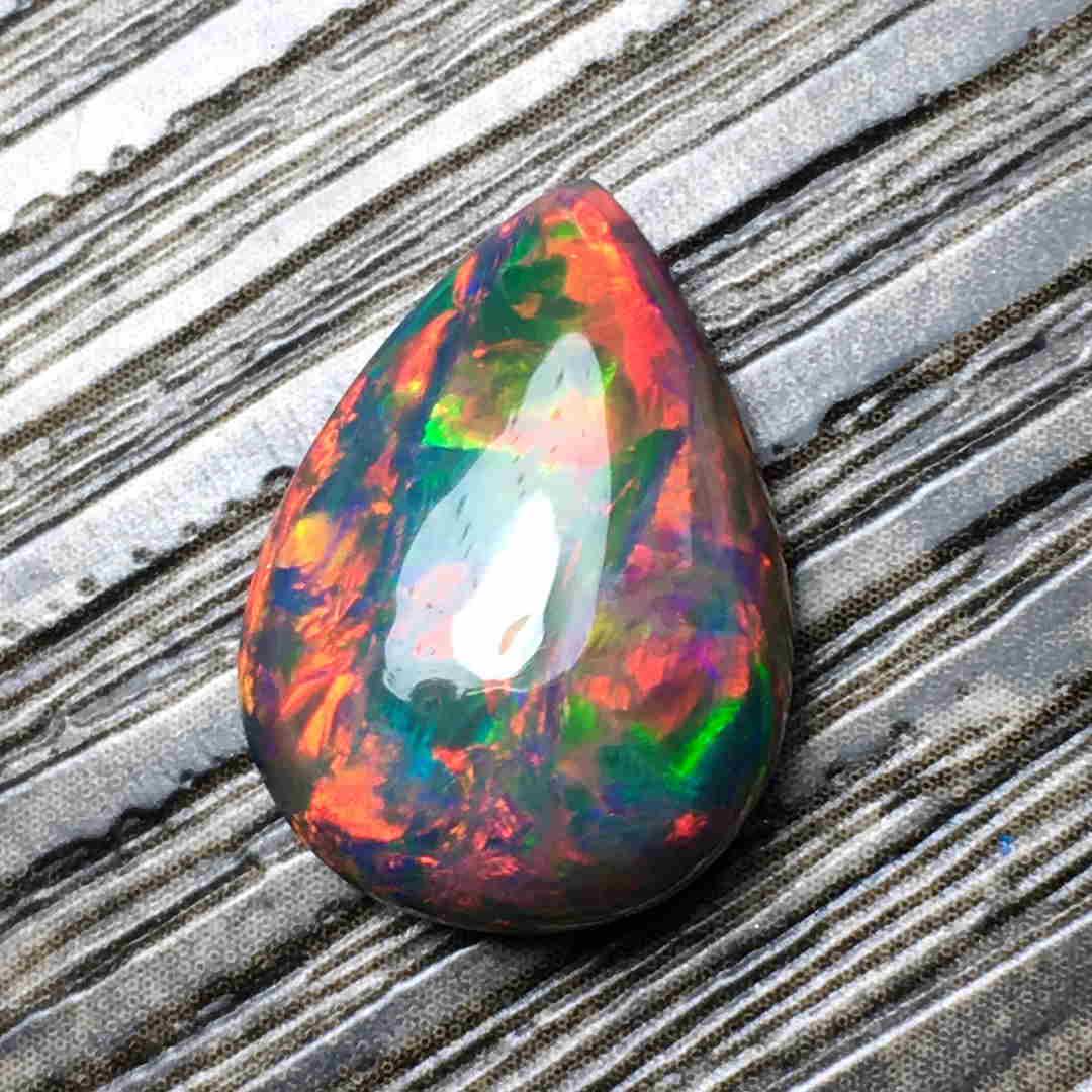 Natural Pear Cut 5.03 Carats Opal Loose Gemstone (1 of 4)