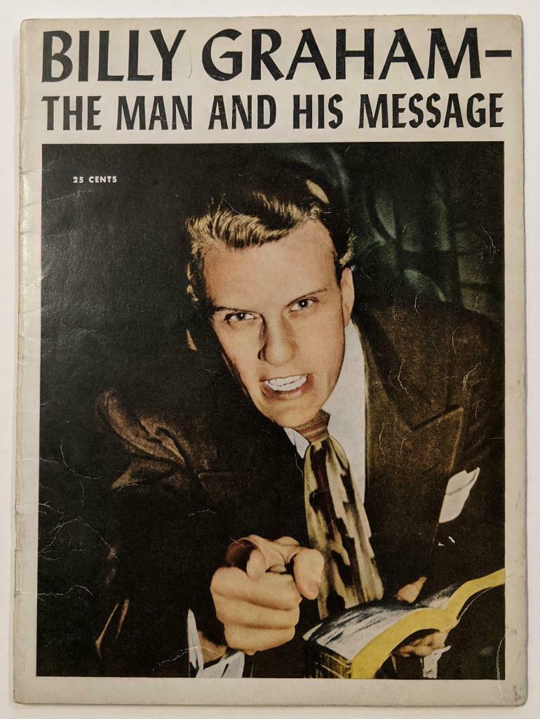 VINTAGE 1954 EVANGELIST BILLY GRAHAM The Man & His (1 of 12)