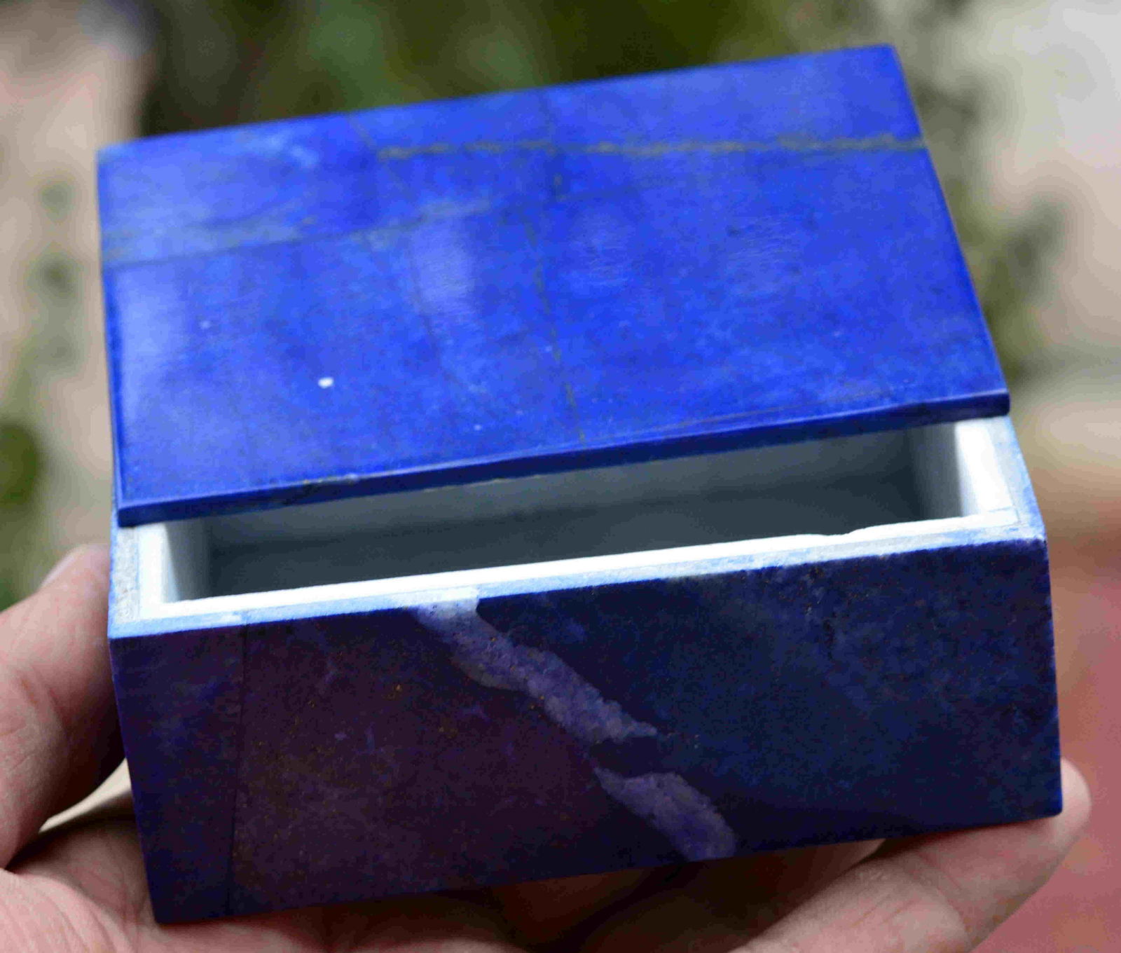 450 Grams Beautiful Royal Blue Lapis Lazuli Box (1 of 4)