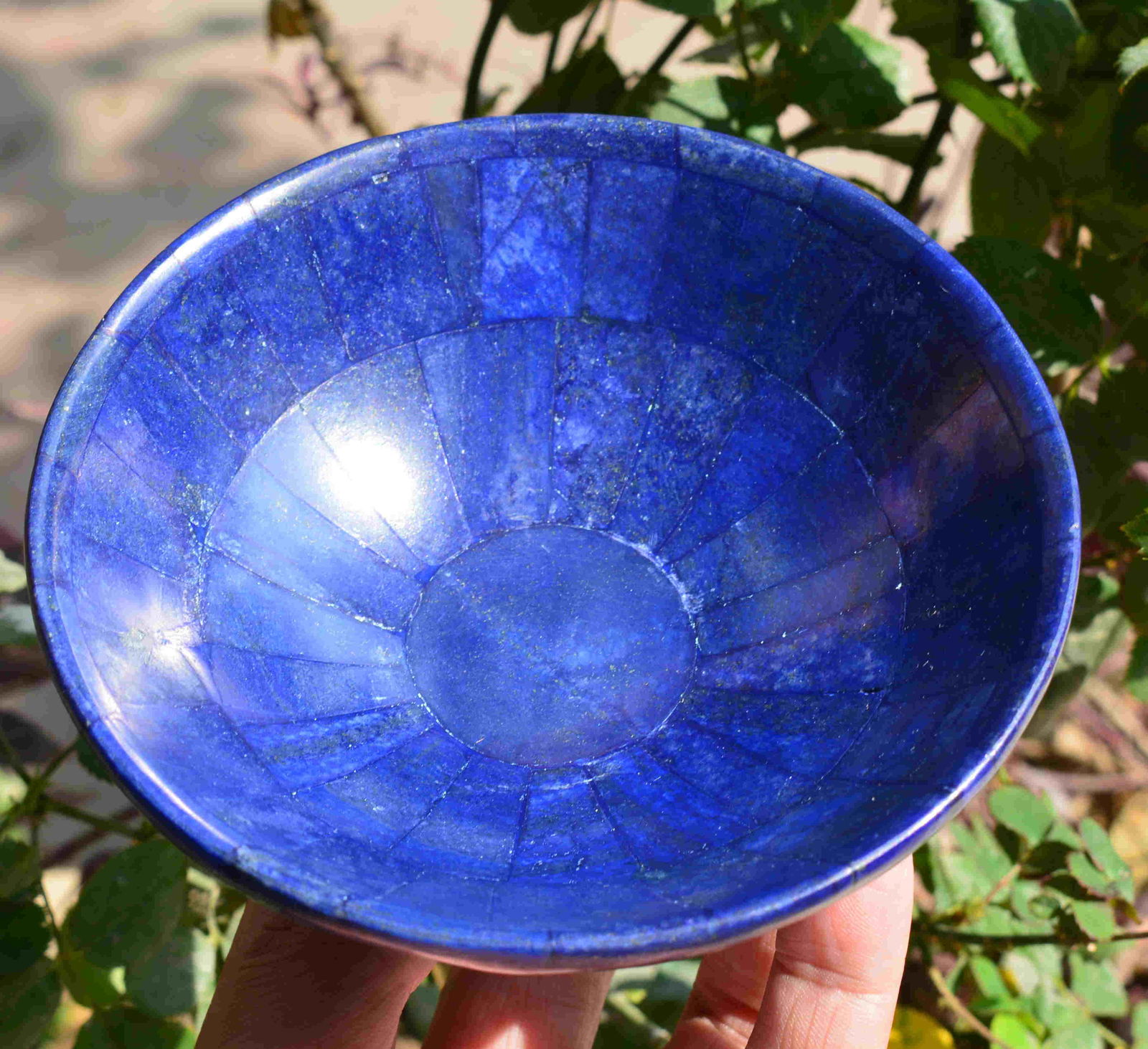 330 Grams Beautiful Lapis Lazuli Bowl (1 of 4)