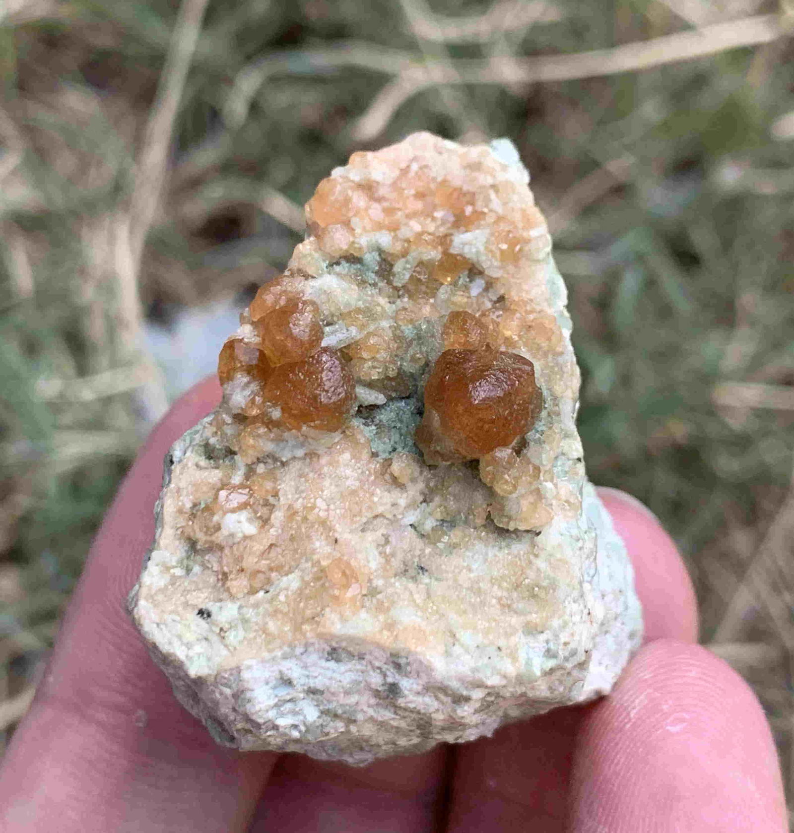 40 Gram Stunning Natural Zircon Specimen (1 of 3)