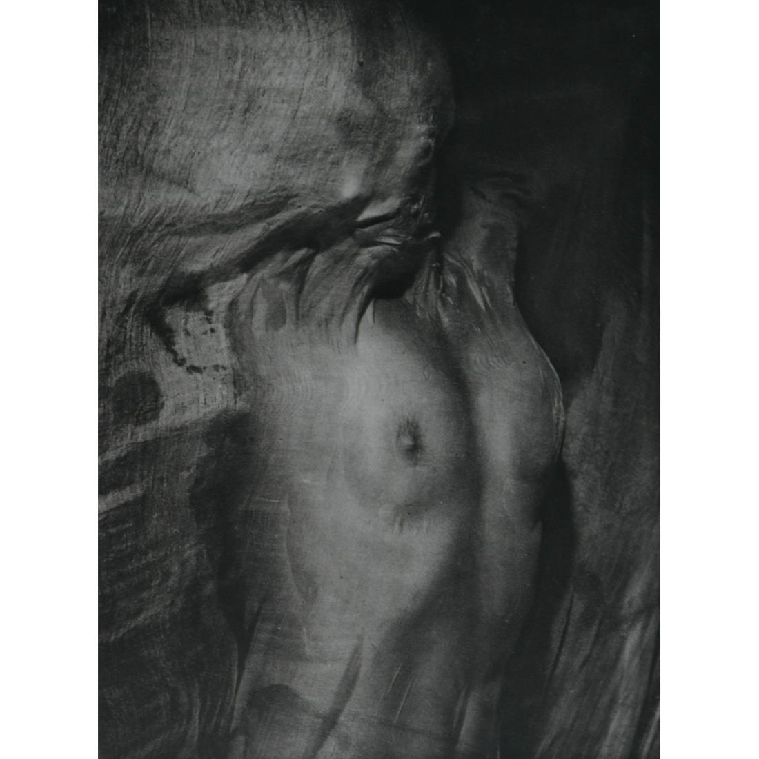ERWIN BLUMENFELD - Nude behind Wet Veil, 1937: Artist: ERWIN BLUMENFELD Print Title: Nude behind Wet Veil, Paris 1937 Medium: Sheet-fed Gravure Printing Date: 1980's Printed in Italy Image Size: 11.5 x 8.5 inches Erwin Blumenfeld was a German phot
