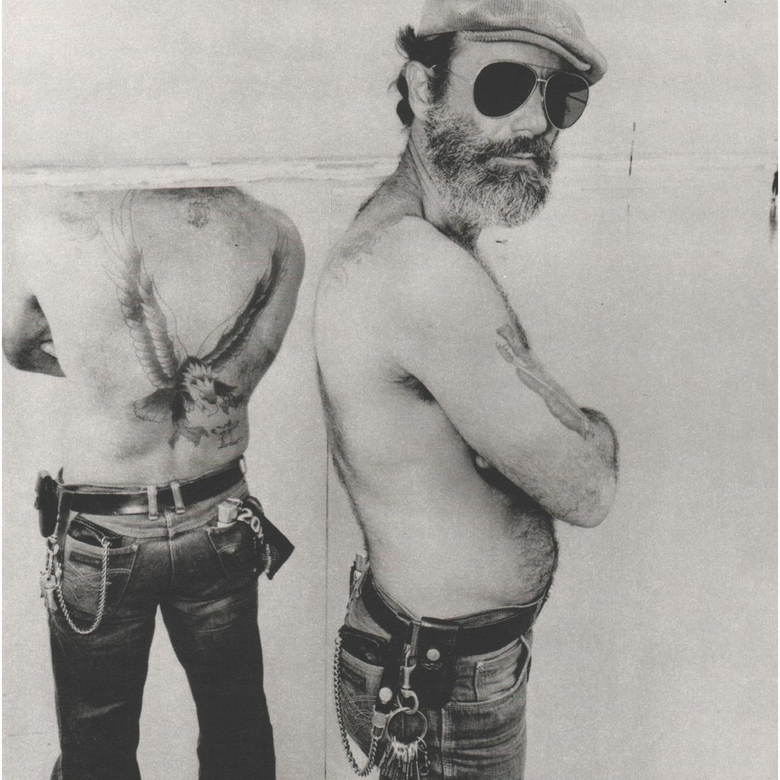 BURK UZZLE - Motorcyclist with Mirror (1 of 1)