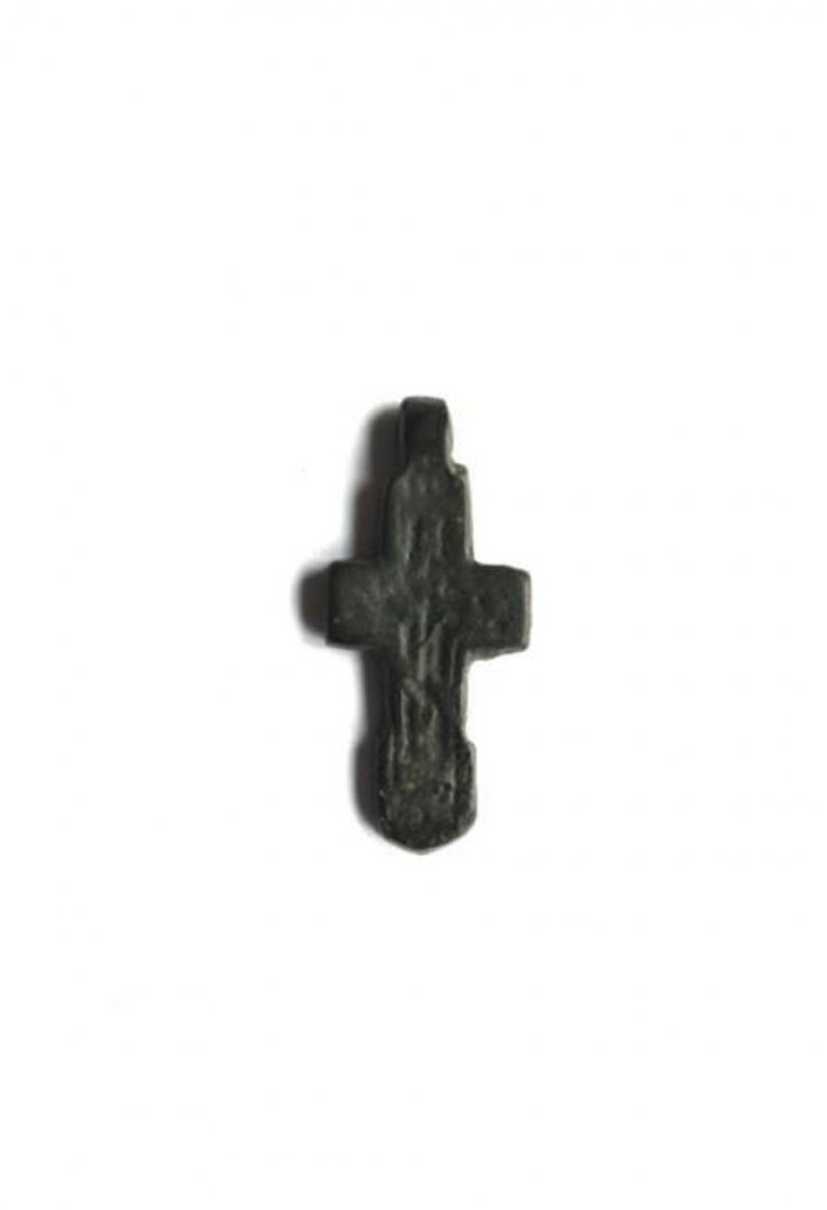 Russian Child Cross, 12-13th C. Rare (1 of 2)