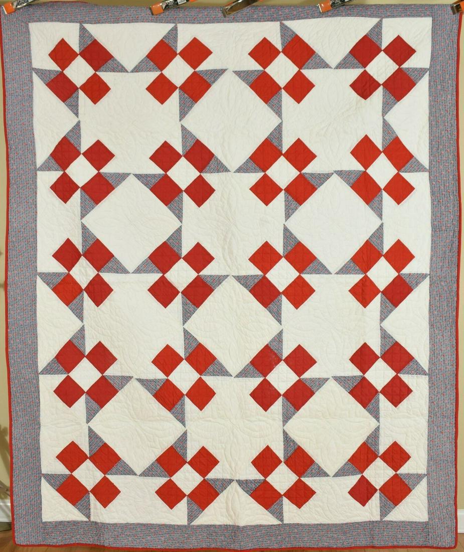 30's Red, White & Blue Quilt (1 of 14)