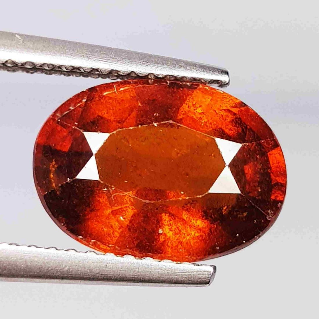 4.39 ct Natural Hessonite Garnet Oval Cut (1 of 5)