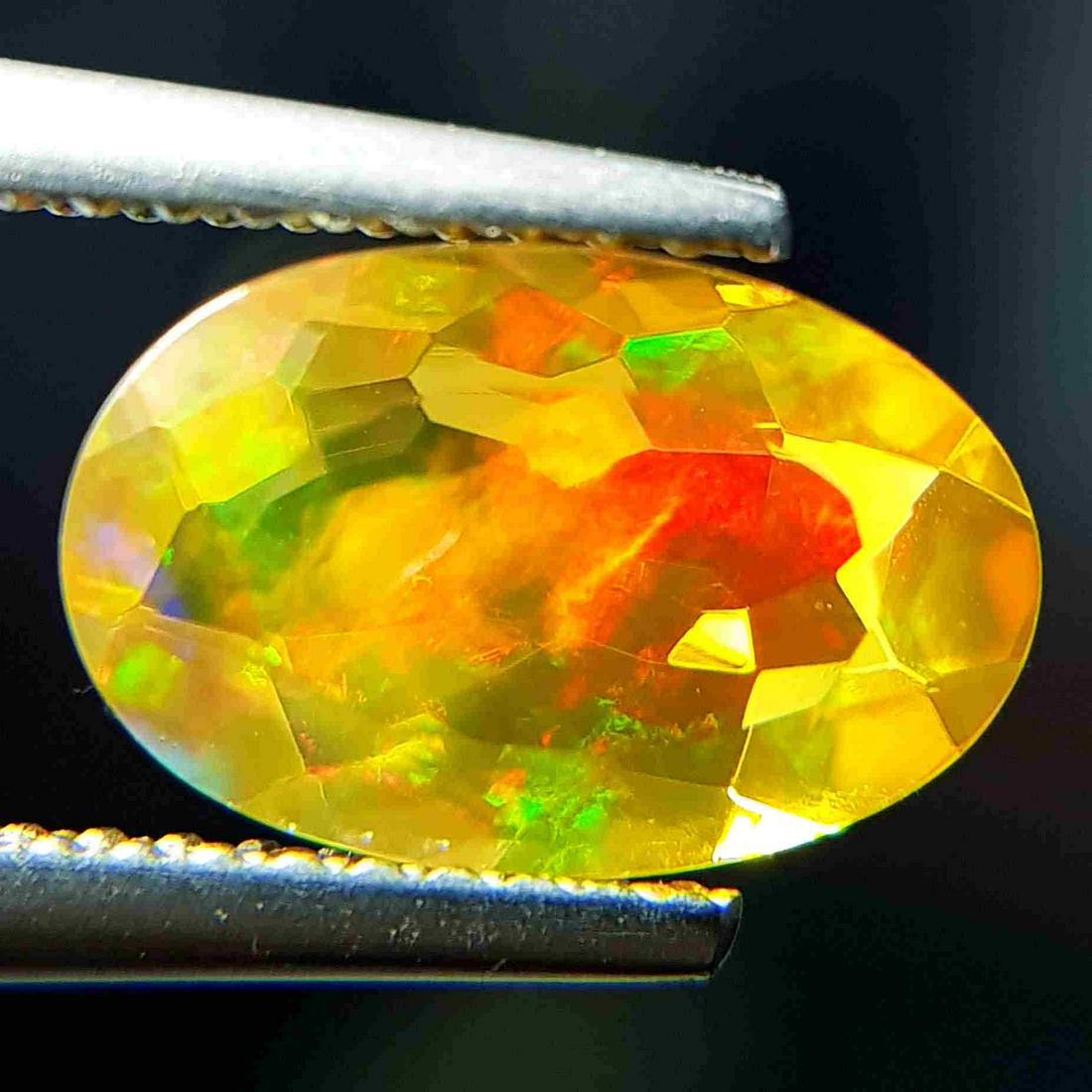 1.51 Ct " IGI Certified " Natural Fire Opal (1 of 6)