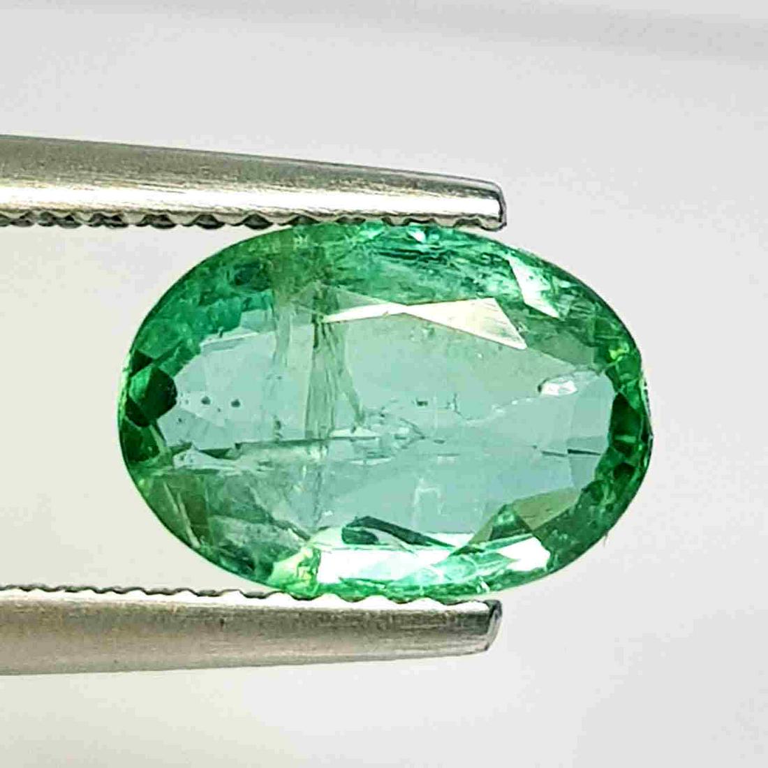 1.75 Ct " IGI Certified " Natural Emerald (1 of 5)