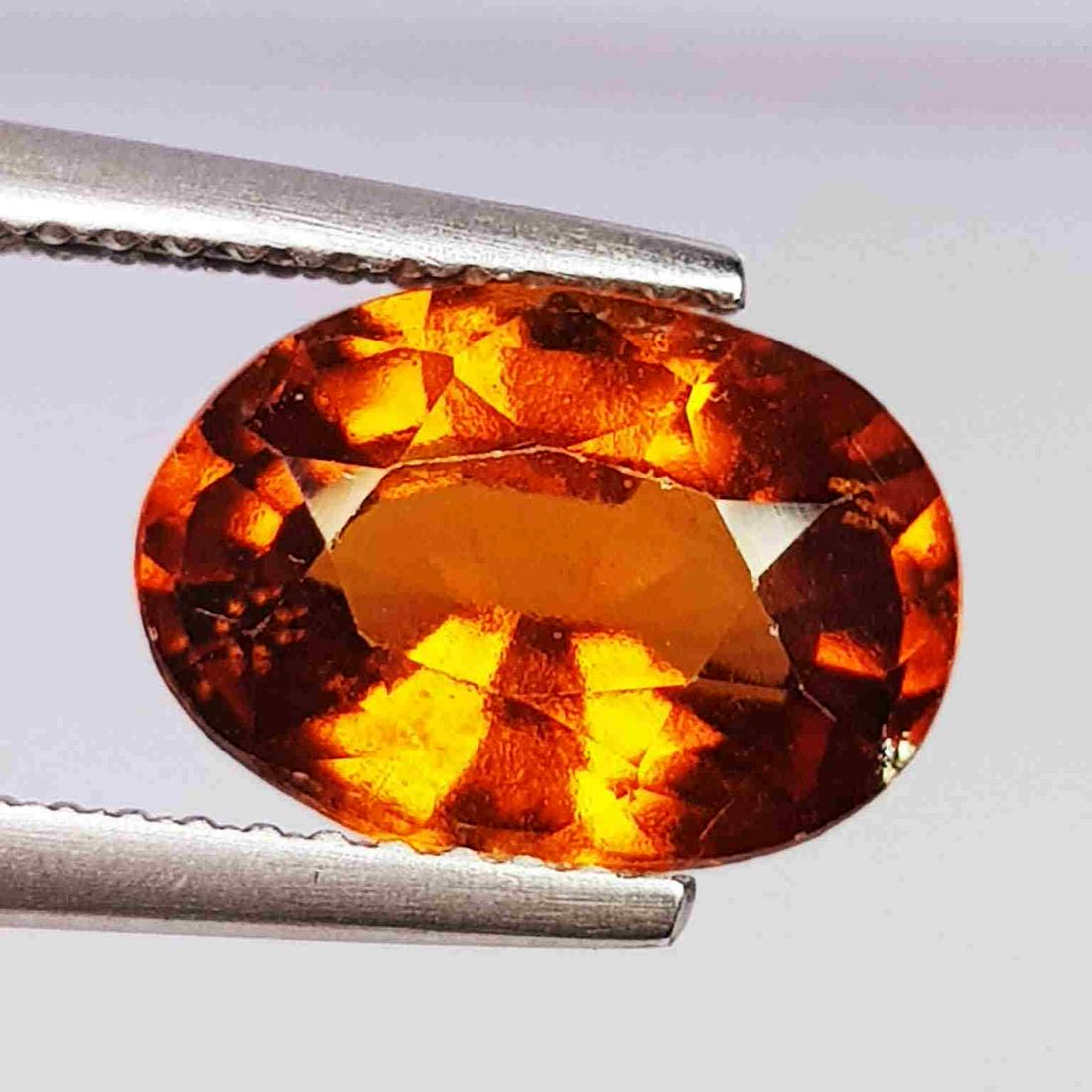 3.35 ct Natural Hessonite Garnet Oval Cut (1 of 5)