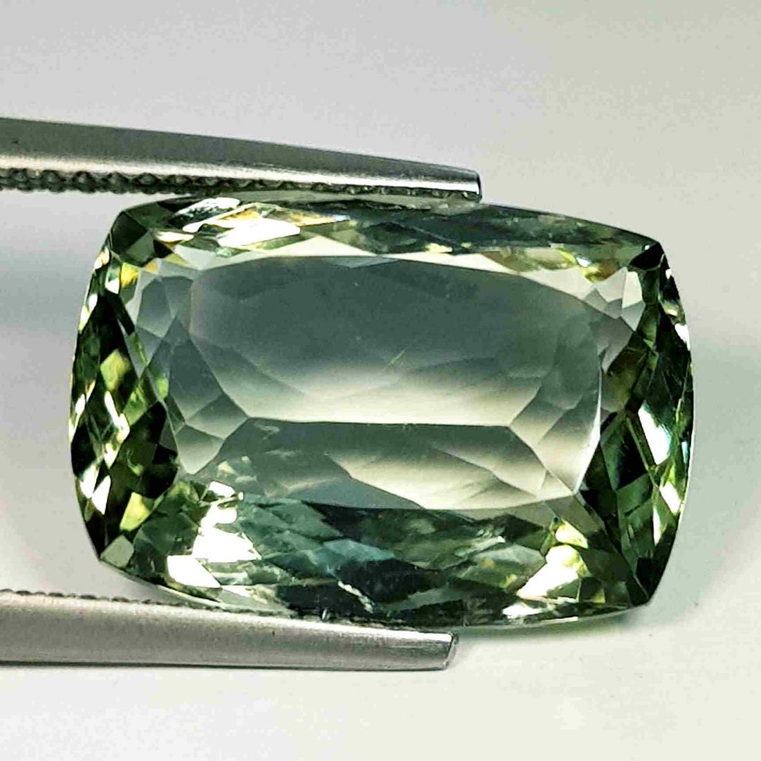 Natural Green Amethyst Rectangular Cushion Cut 11.65ct (1 of 5)