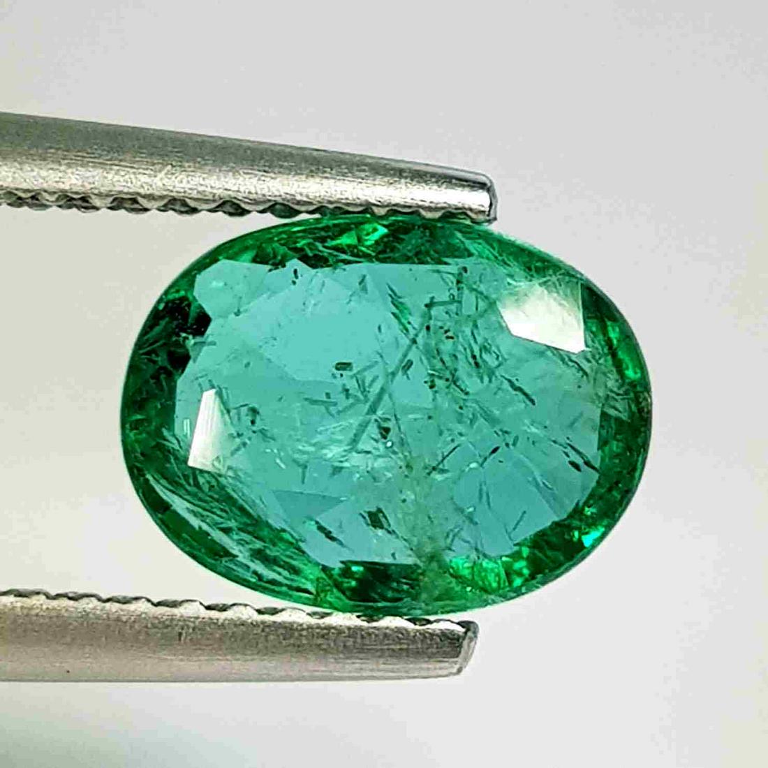 1.48 Ct " IGI Certified " Natural Emerald (1 of 5)