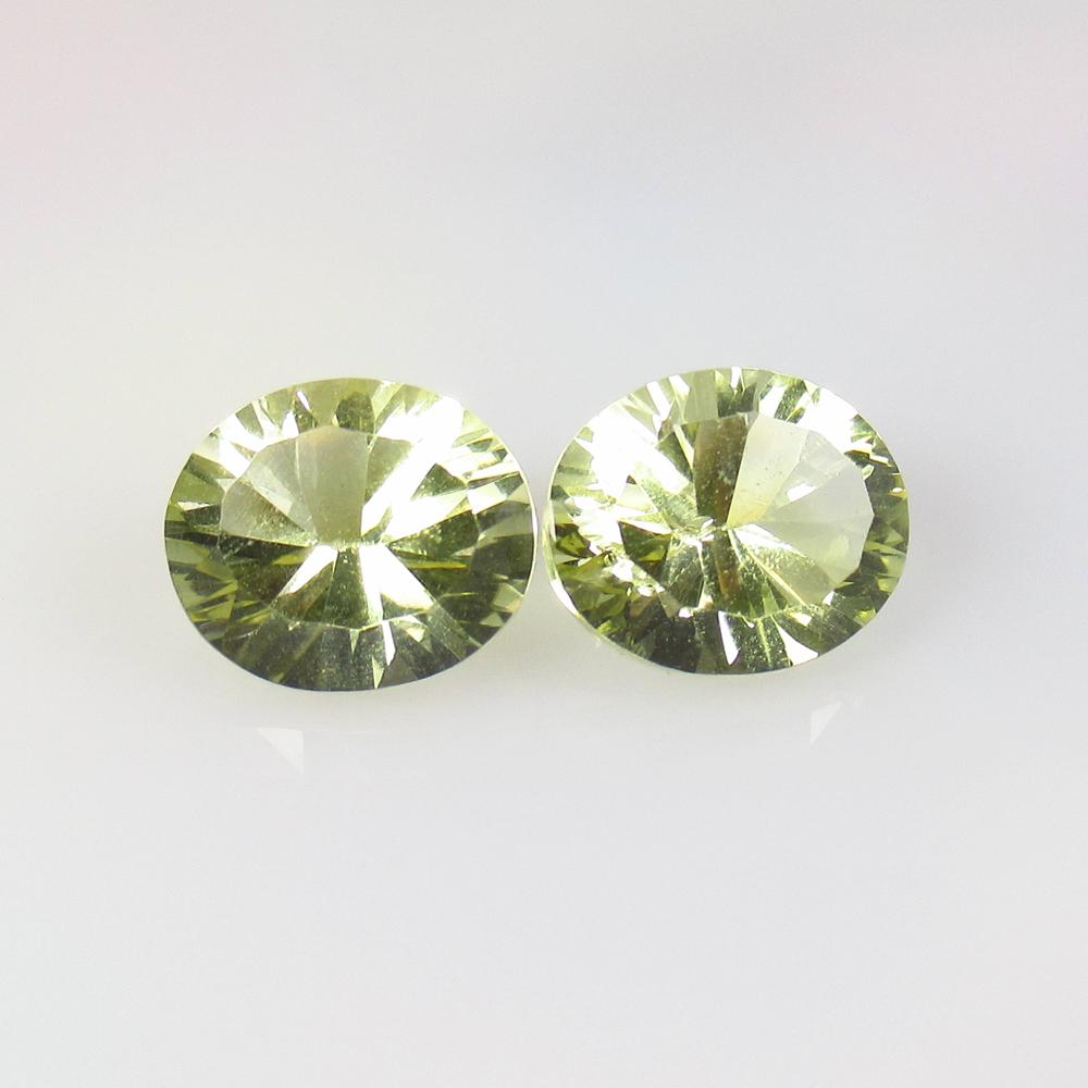 7.59 Ct Natural Lemon Quartz Concave Pair: No Reserve! Title: 7.59 Ct Natural Lemon Quartz Concave Pair Stone Clarity: VVS Gemstone:Natural Lemon Quartz Carat Weight: 7.59 Size/Dimensions: 11.00 x 9.20 x 7.00 mm / 2 Pc's Additional Information