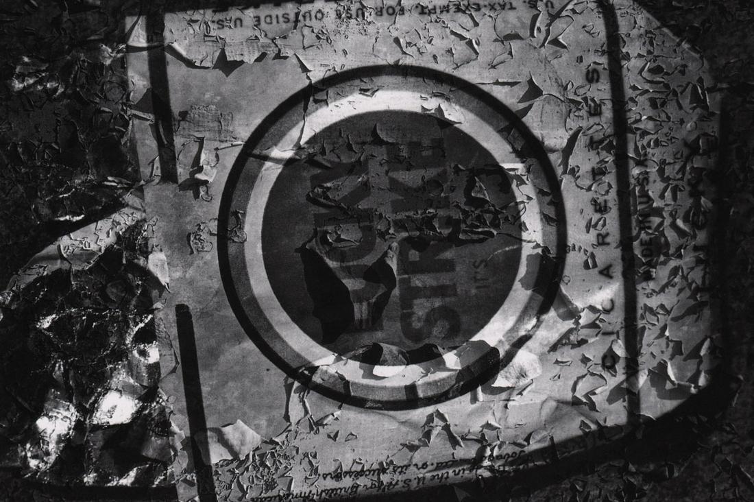 KIKUJI KAWADA - Lucky Strike from the series the Map: Artist: KIKUJI KAWADA Print Title: Lucky Strike from the series the Map (Chizu), on the Atomic Bomb Dome in Hiroshima Medium: Photo-Lithograph Printed 1990’s in Japan Image size (inches) approx.5 x