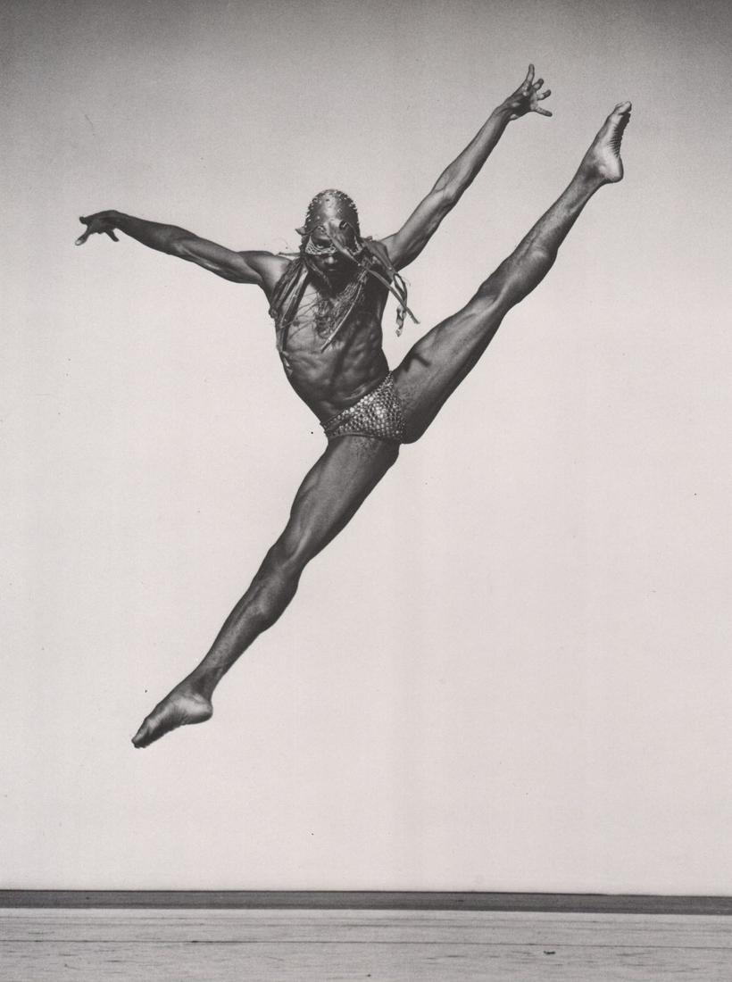 JACK MITCHELL - Alvin Ailey dancer, Daniel Clark, 1985 (1 of 1)