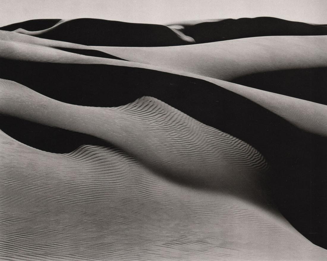 EDWARD WESTON - Oceano,1936: Artist: EDWARD WESTON Print Title: Oceano,1936 Medium: Photoengraving Printed in USA in 1970’s Image Size approx: 7.5 x 9.5” Edward Weston 1886-1958) was a 20th-century American photographer, cons