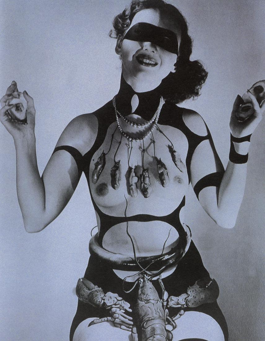 HORST P. HORST - Costume Design, 1939: Artist: Horst P. Horst Title: Costume Design for the "Dream of Venus", 1939, Dali Collaboration Medium: Photo Litho, 1997, Hong Kong Dimensions: 8.45x10.85" Description: Heat Wax Mounted on 11x14" Con