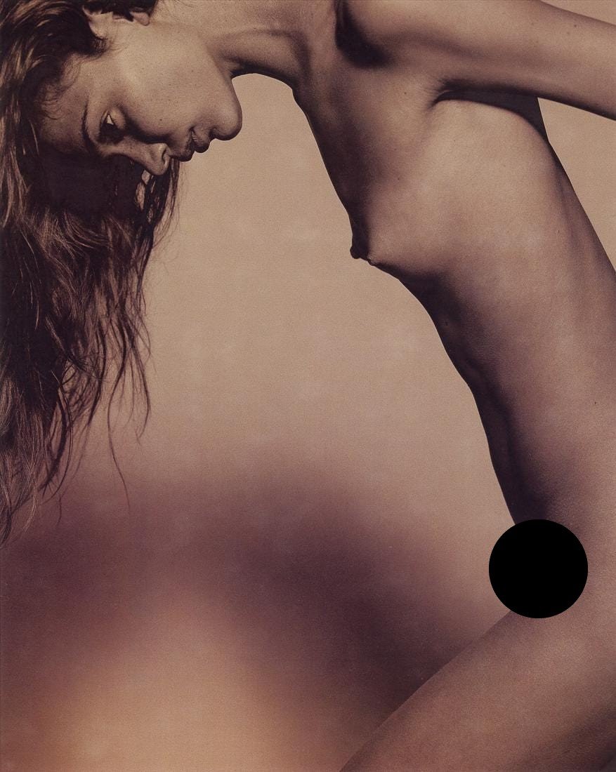 KARL LAGERFELD - Jodie Kidd: Artist: Karl Lagerfeld Title: Jodie Kidd Medium: Large Satin Finish Umber Photolithograph 1997 Dimensions: 10.75x13" Description: Unmounted Artist Bio: Karl Otto Lagerfeld was a German creative direct