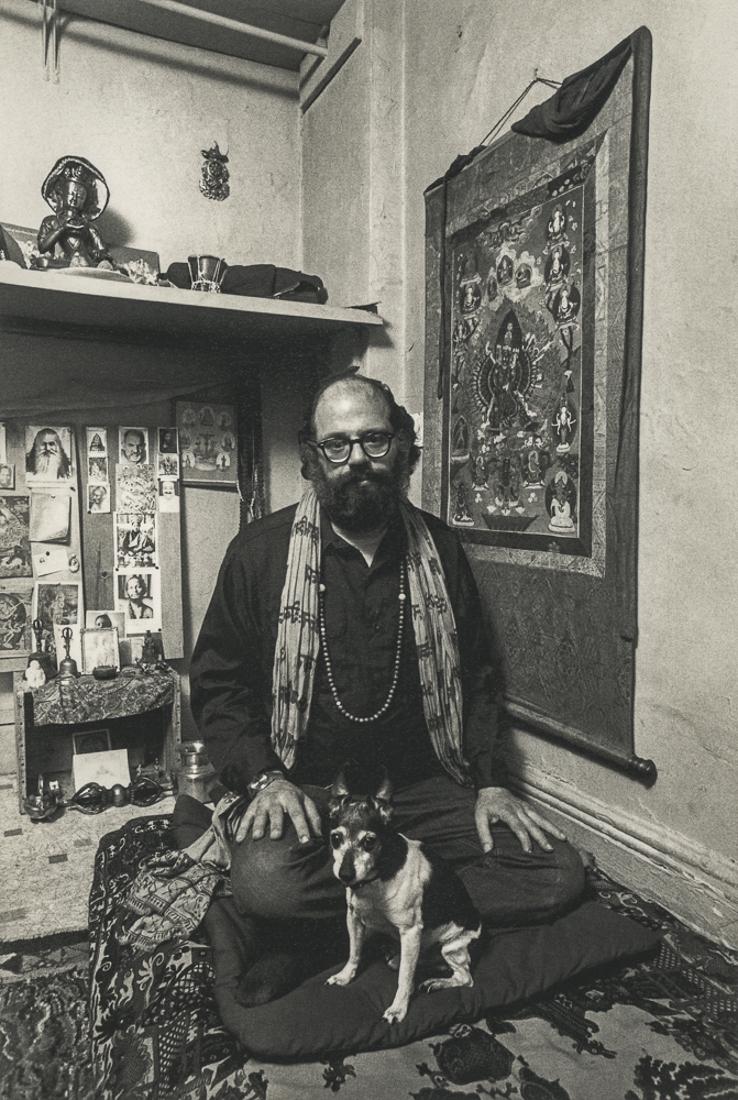 STEVE SCHAPIRO - Allen Ginsberg, New York, 1963: Artist: Steve Schapiro Title: Allen Ginsberg, New York, 1963 Medium: Photo Litho, 2000, Italy Dimensions: 6.1x9.15" Description: Heat Wax Mounted on 11x14" Conservation Board Artist Bio: Steve Schapir