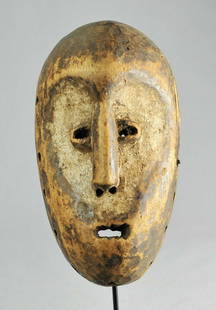 LEGA Idimu Mask cult of the Bwami Congo African Tribal: CONGO DRC LEGA IDIMU MASK This type of mask was used in the cult of the Bwami, a level society whose rites were reserved for the initiates This association organized the social structure and ensured