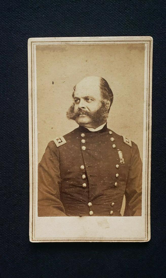 Civil War General Burnside , by M Brady,,,Vintage (1 of 4)