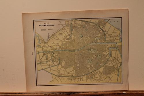 1890 Map of Dublin (1 of 3)