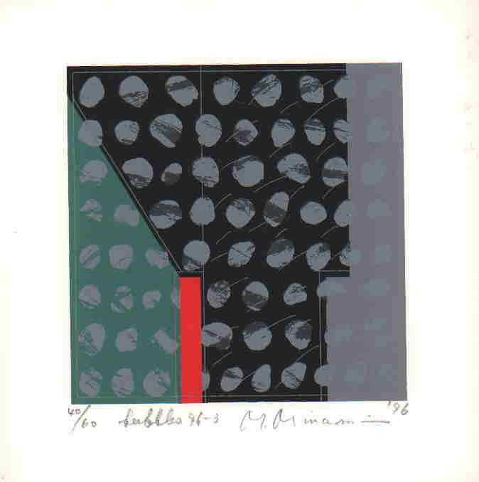 MASAO MINAMI (1935-2020) - BUBBLES 96-3 (1 of 1)