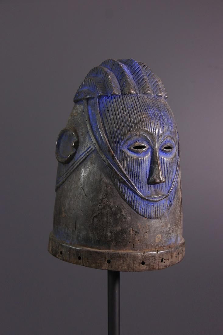Igala Agba wooden helmet mask - Nigeria - African Art (1 of 11)