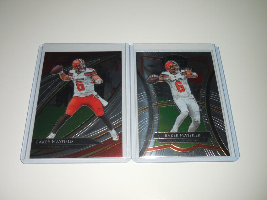 2019 PANINI SELECT BAKER MAYFIELD CARD LOT (1 of 2)