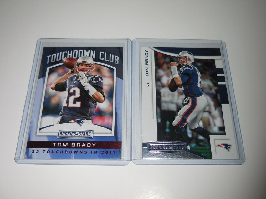 TOM BRADY NEW ENGLAND PATRIOTS FOOTBALL CARD LOT (1 of 2)