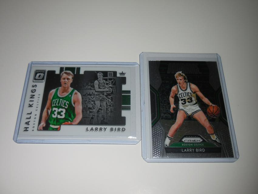 LARRY BIRD PANINI & DONRUSS INSERT CARD LOT (1 of 2)