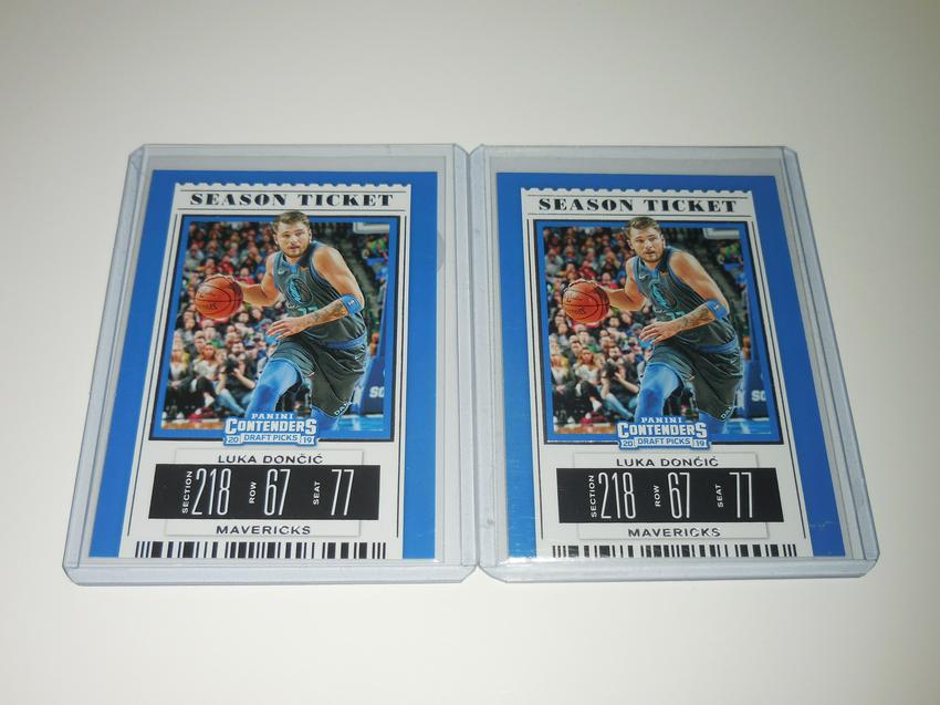 LUKA DONCIC DALLAS MAVERICKS BASKETBALL CARD LOT (1 of 2)