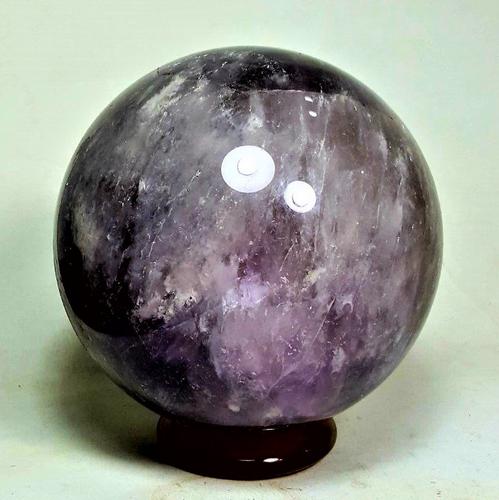 Amethyst Healing Sphere - 1671 Grams (1 of 3)