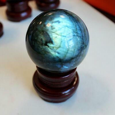 Labradorite Sphere Natural Quartz Crystal Ball (1 of 10)