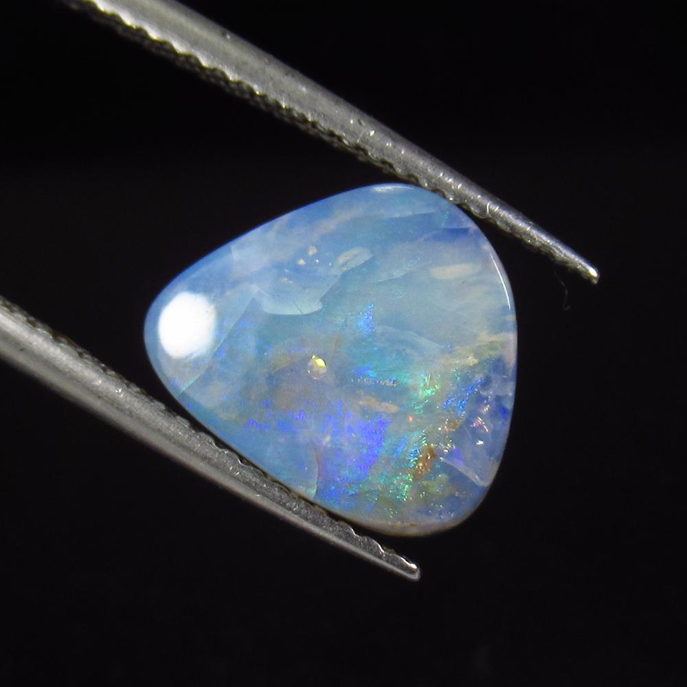 3.03 Ctw Natural Australian Opal Pear Cabochon (1 of 2)