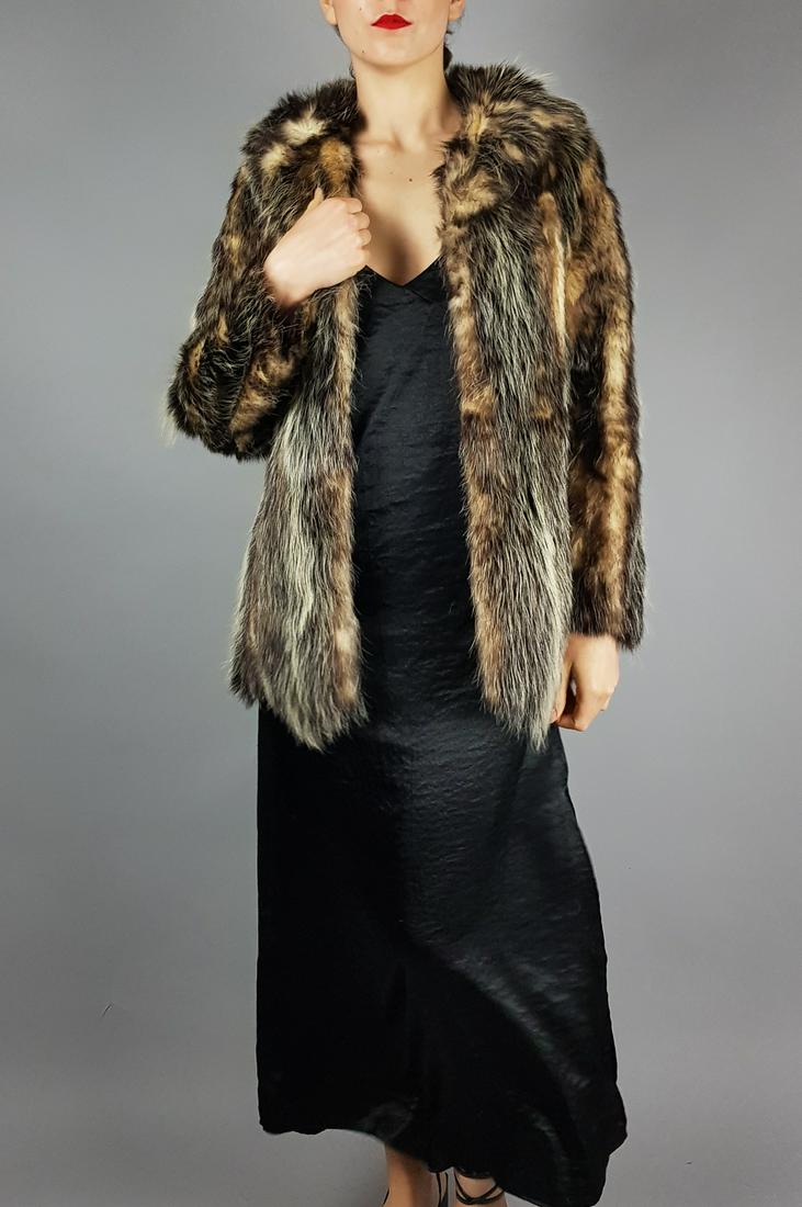 BROWN FOX FUR COAT (1 of 11)