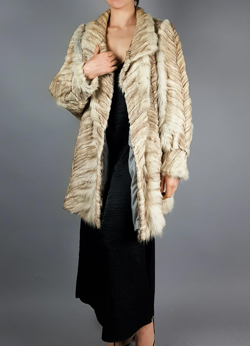 BLUE FOX FUR JACKET (1 of 9)