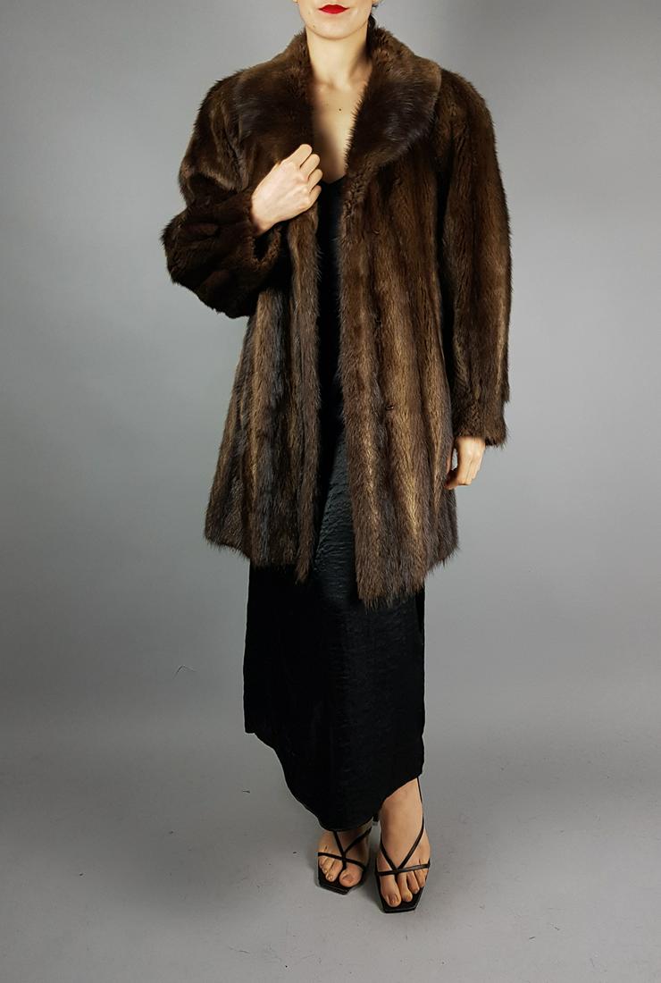 BROWN MINK FUR JACKET (1 of 12)