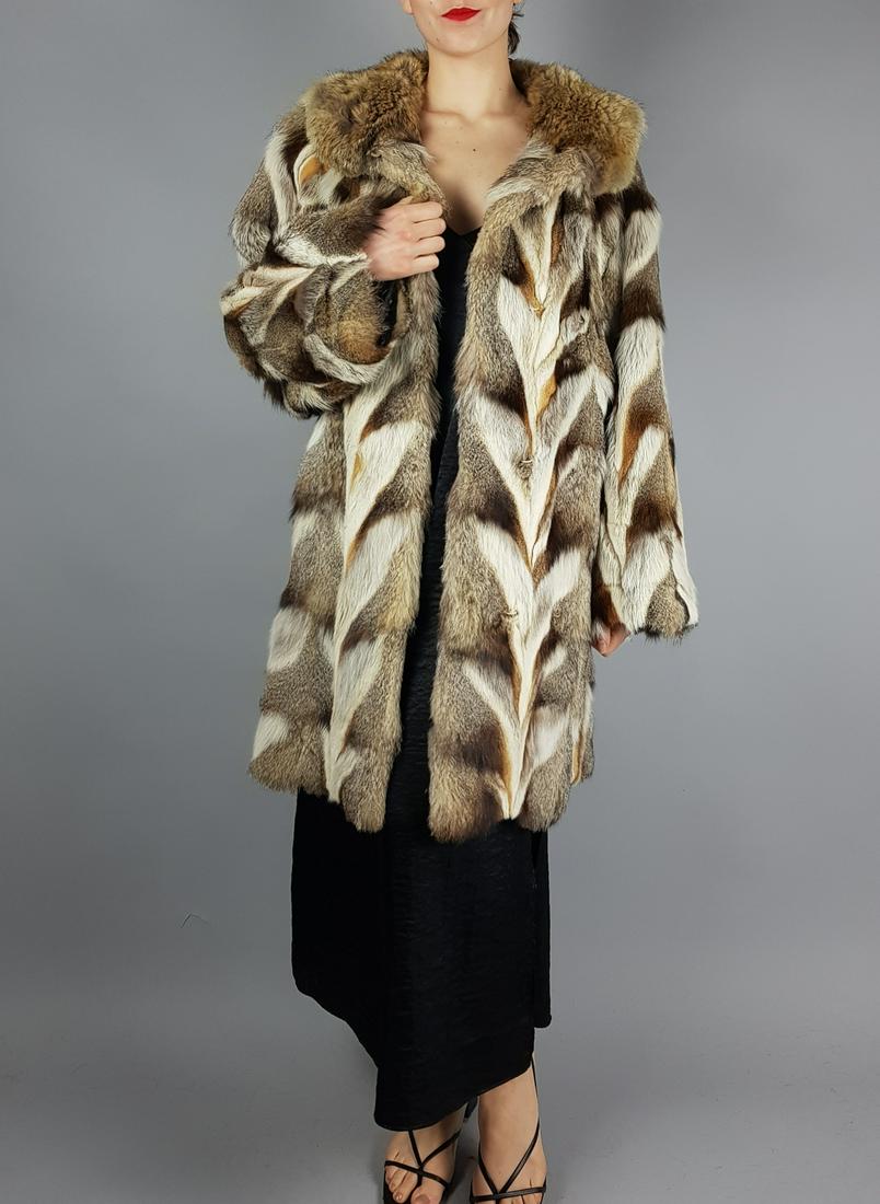GREY FOX FUR COAT (1 of 12)