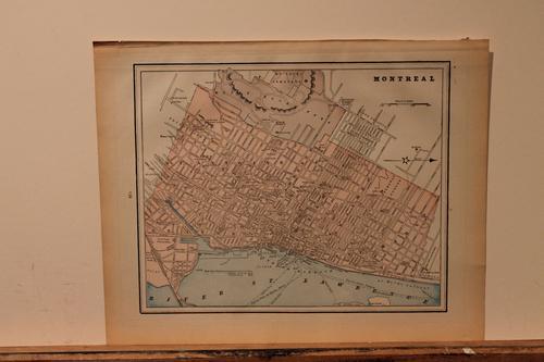 1889 Map of Montreal (1 of 3)