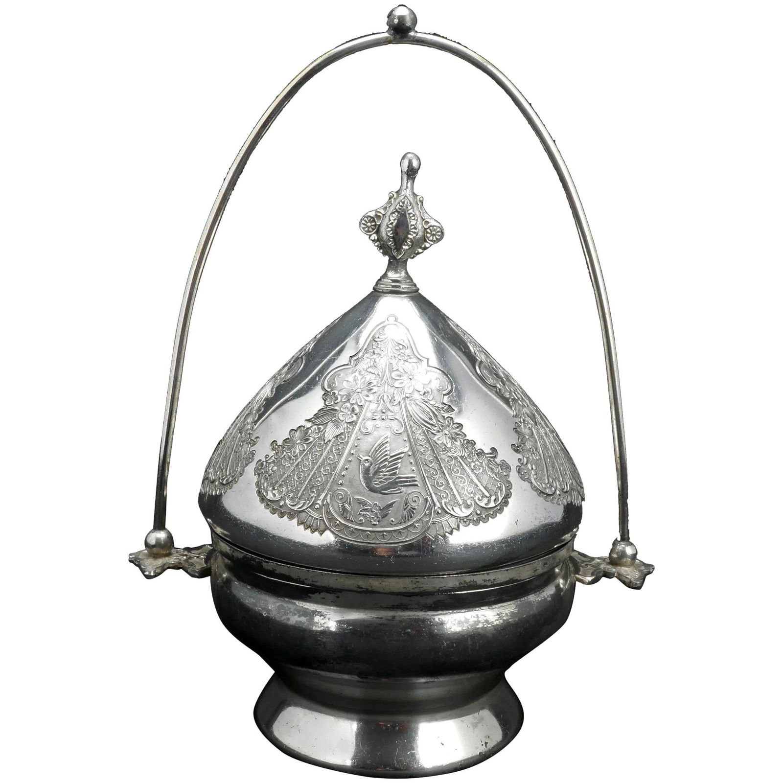 Aesthetic Movement Wilcox Silver Plate Butter c 1870 (1 of 11)